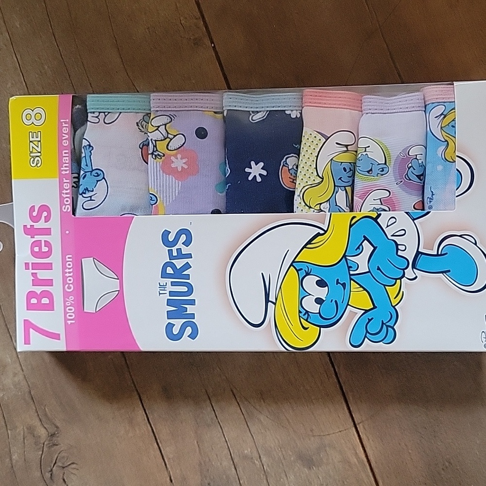 Smurfs Girls' Briefs Set - Picture 2 of 6